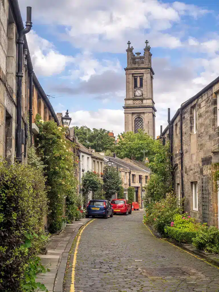Circus Lane in Stockbridge