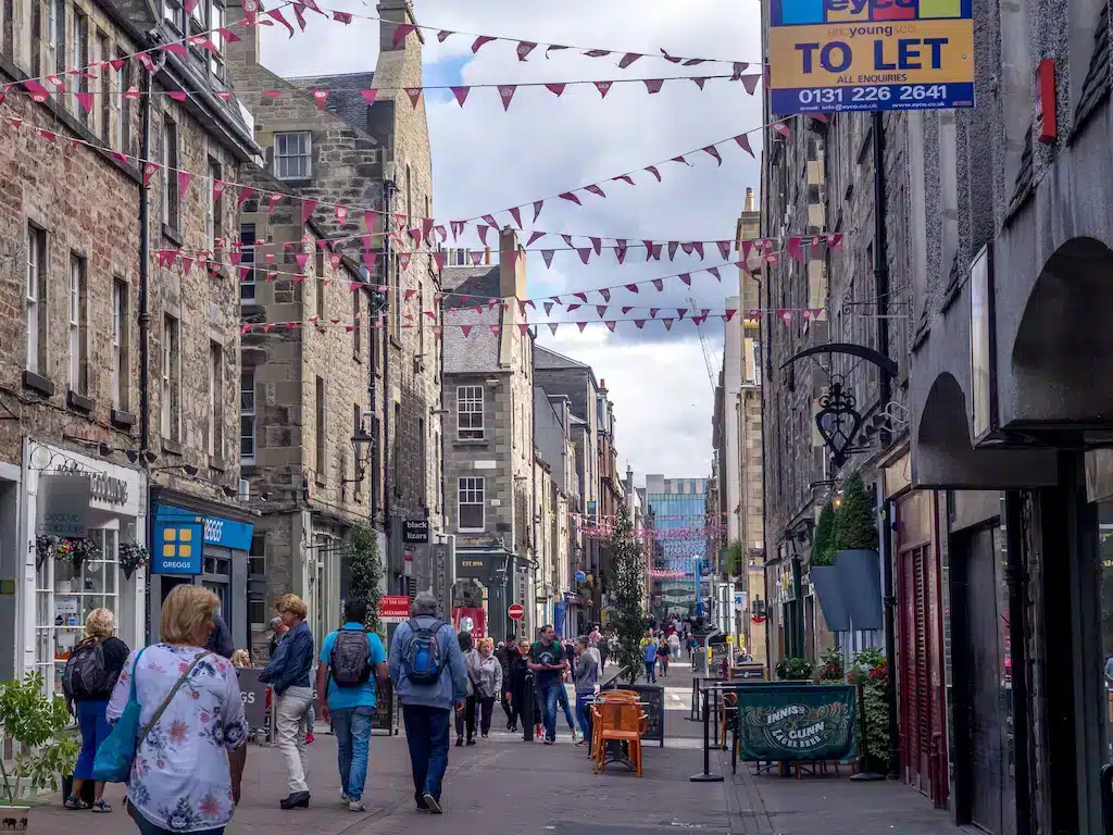 New Town, der beste Ort zum Einkaufen in Edinburgh