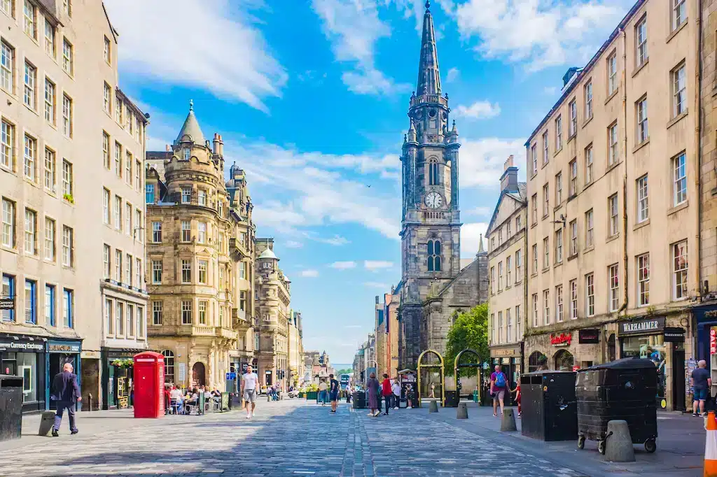 Royal Mile Edinburgh Altstadt