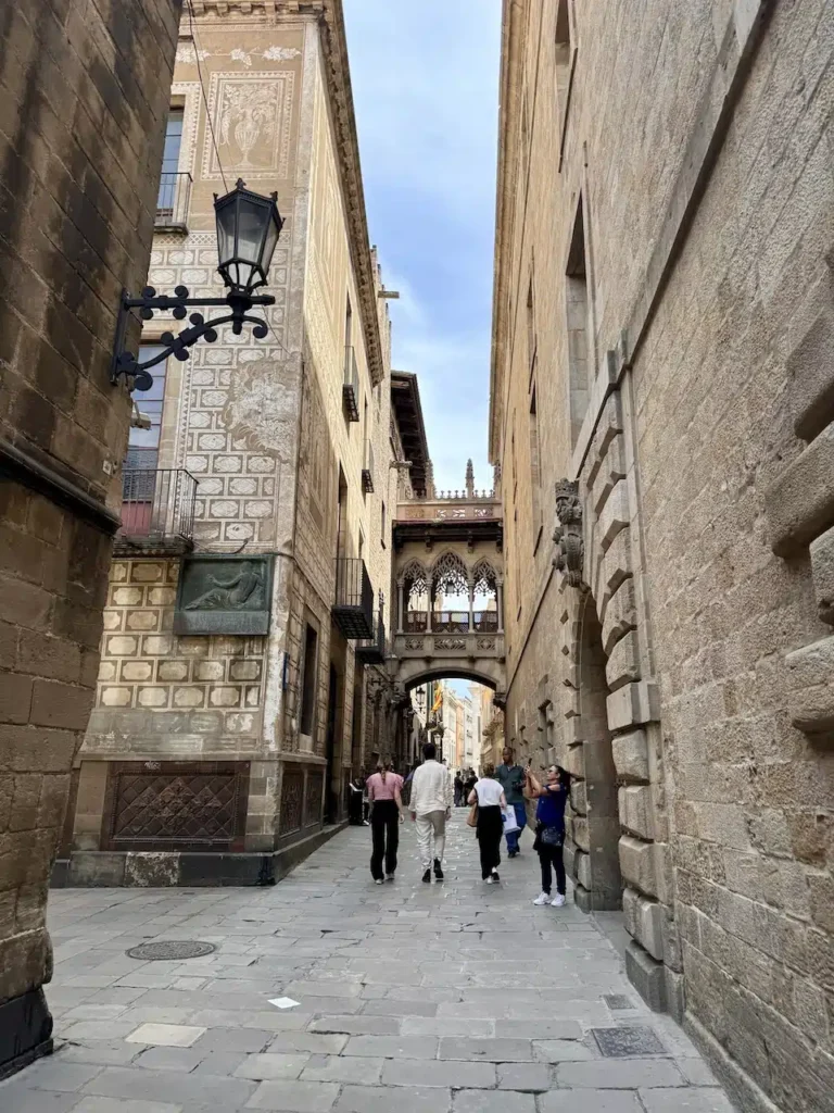 Gotisches Viertel in Barcelona