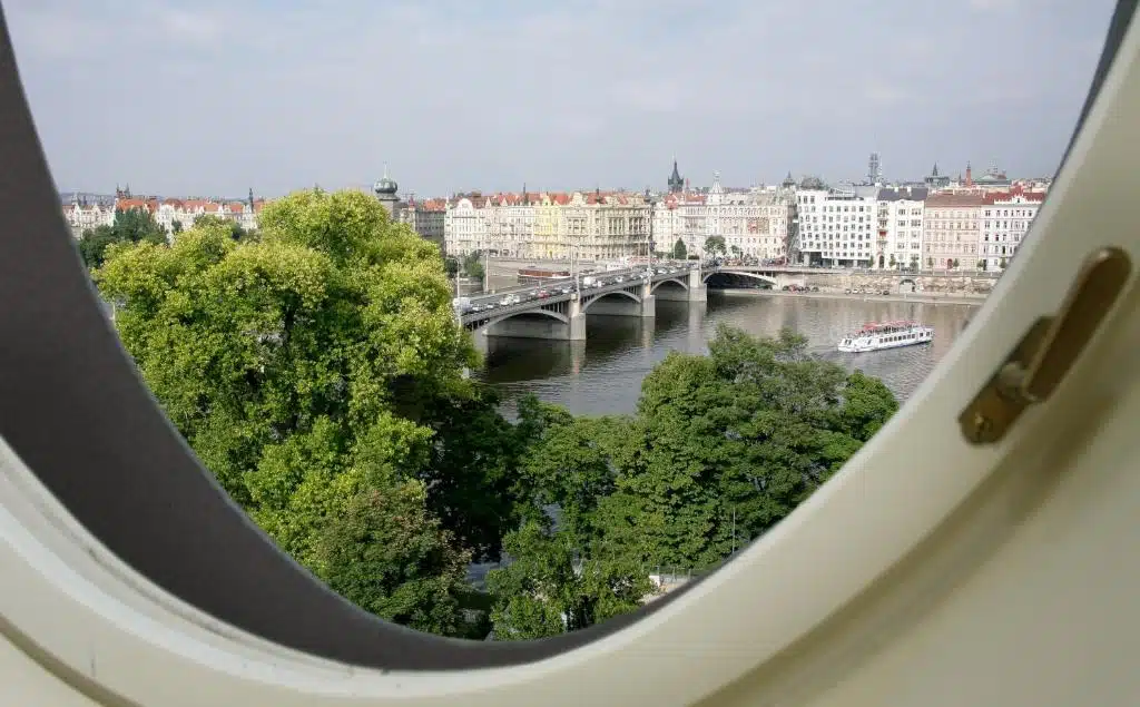 Mamaison Hotel Riverside Prag Sicht