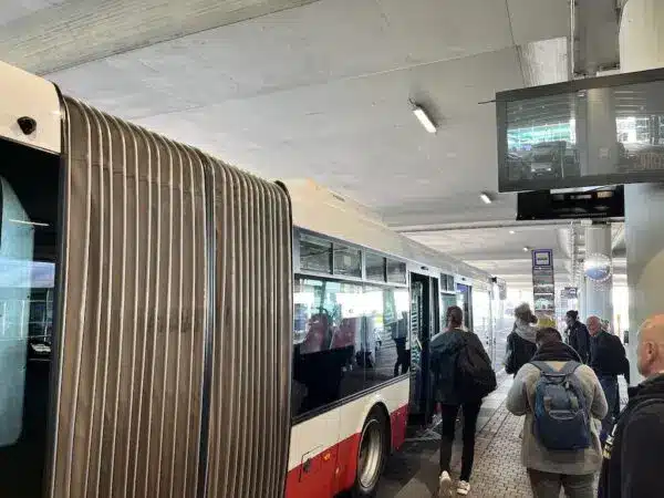 bus 119 prag Flughafen