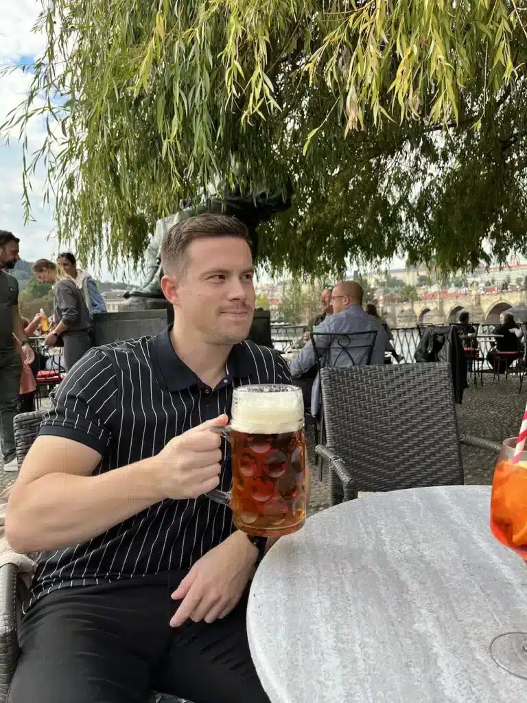 Kristoffer Fons in Prag