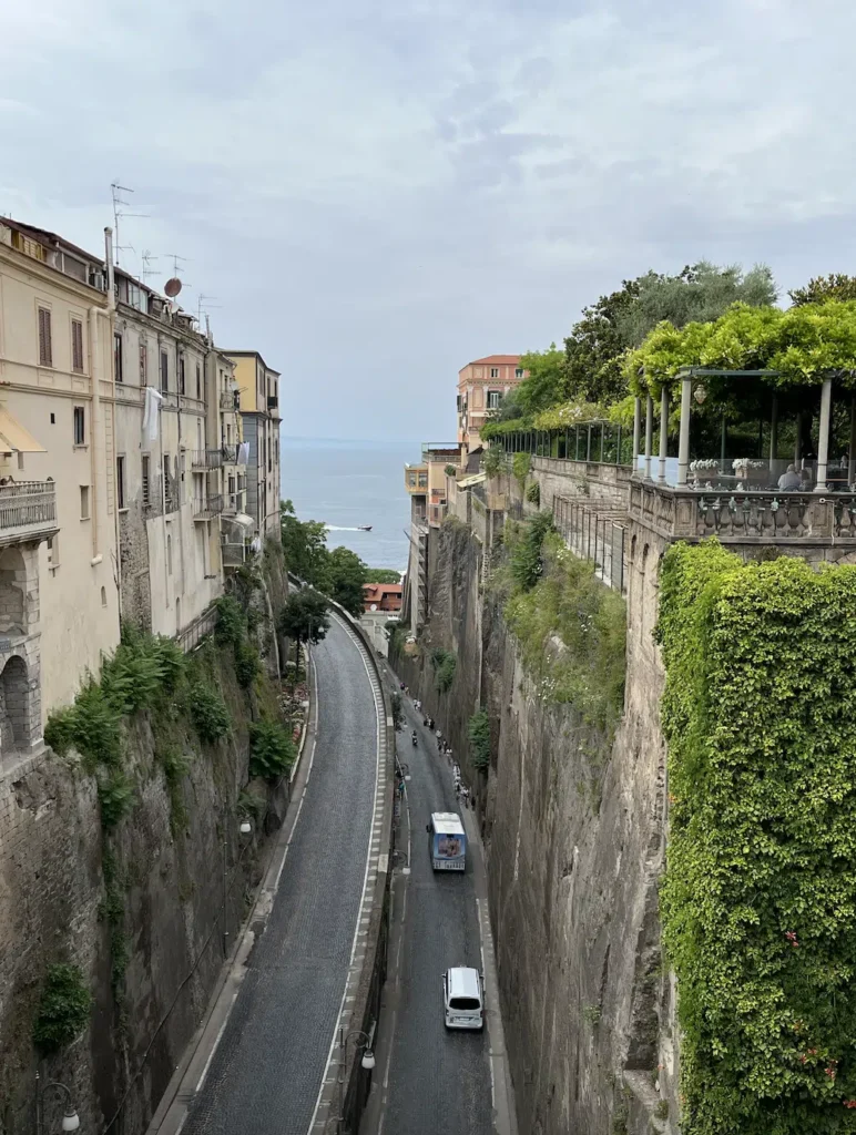 Stadtzentrum von Sorrent