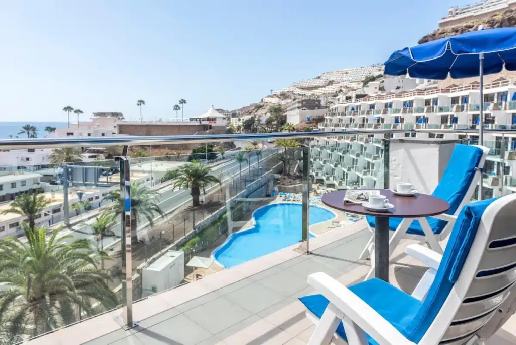 Grupotel Revoli, Zimmer mit Blick auf Puerto Rico