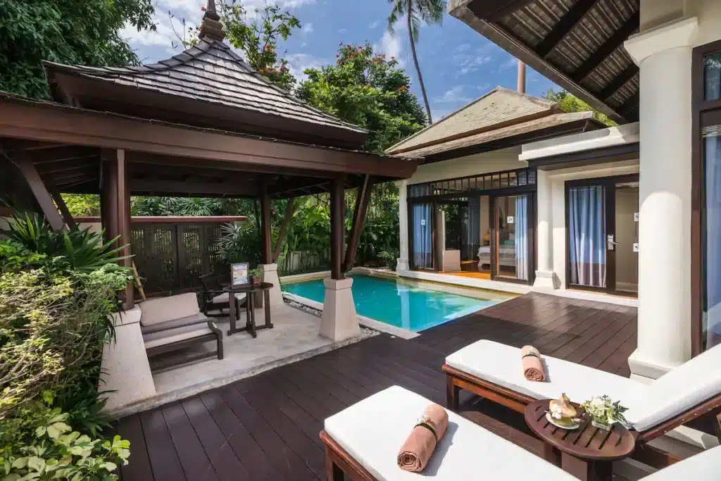 Melati Beach Resort Spa pool villa