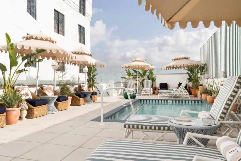 Palihouse West Hollywood dachpool