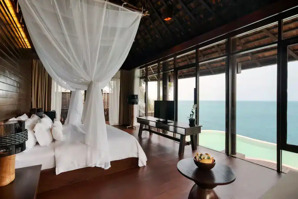 Silavadee Privatpool mit Meerblick