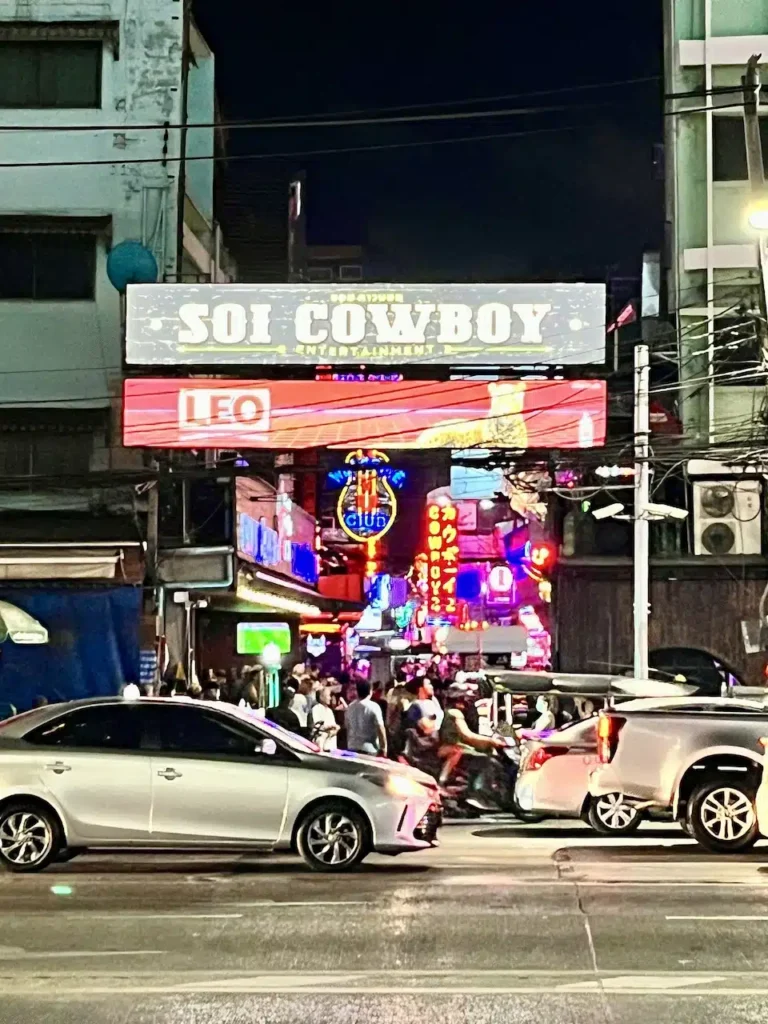 Soi Cowboy Gebiet das in Bangkok zu meiden ist