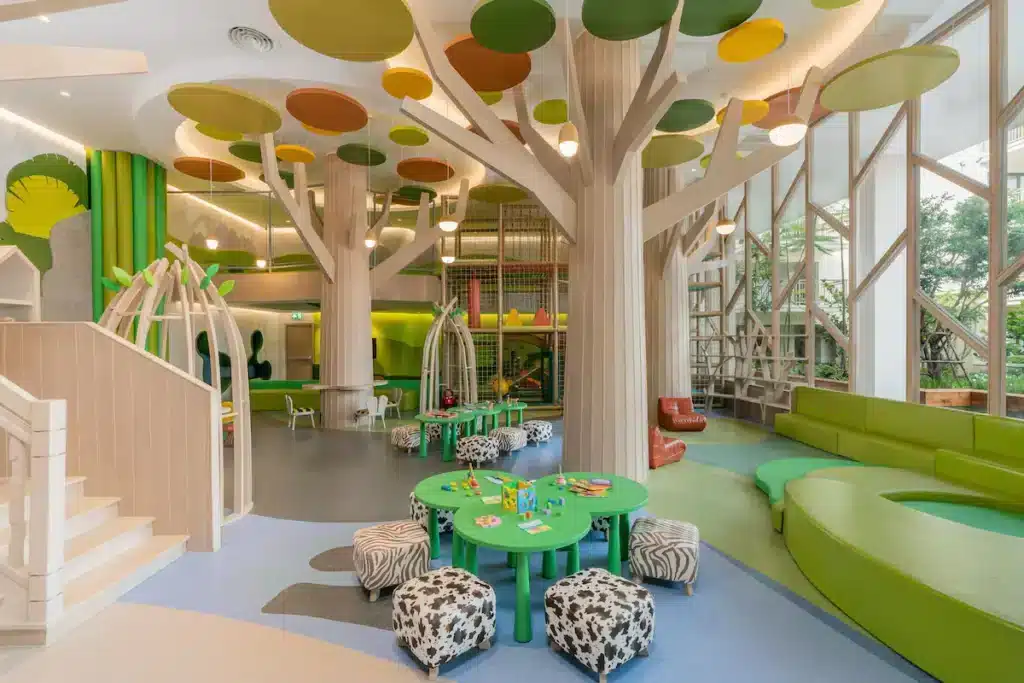 Spielbereich im Hotel auf Samui