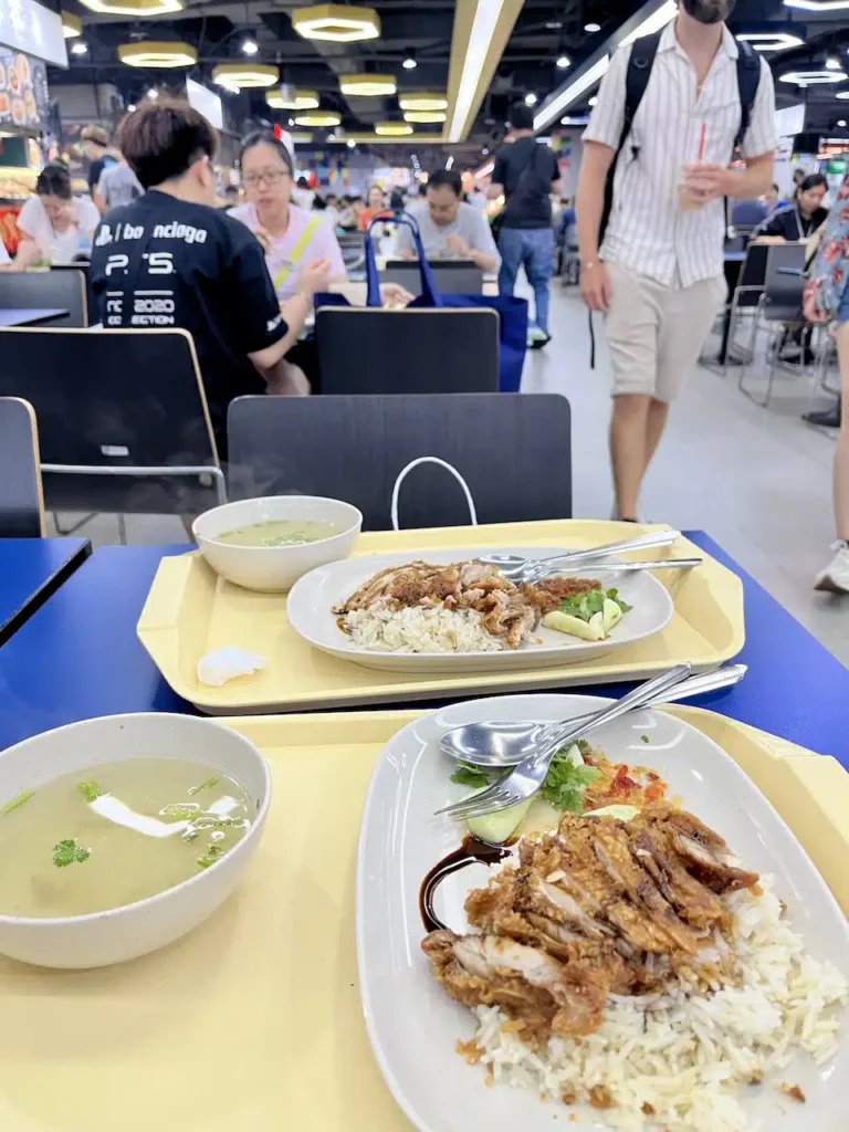 Thailändisches Essen in Bangkok Siam