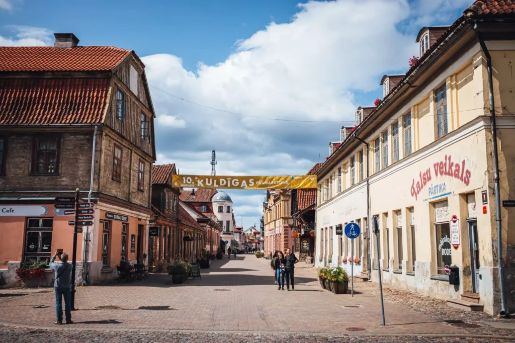Āgenskalns, trendiges Viertel in Riga mit Holzhäusern