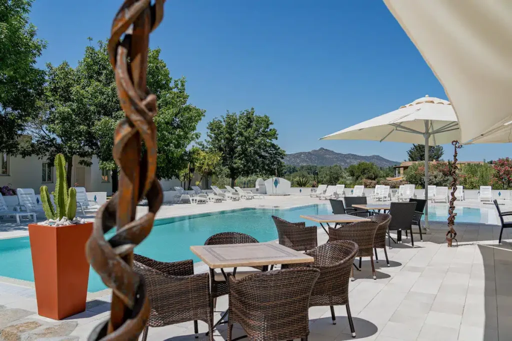 Hotel Le Mimose pool