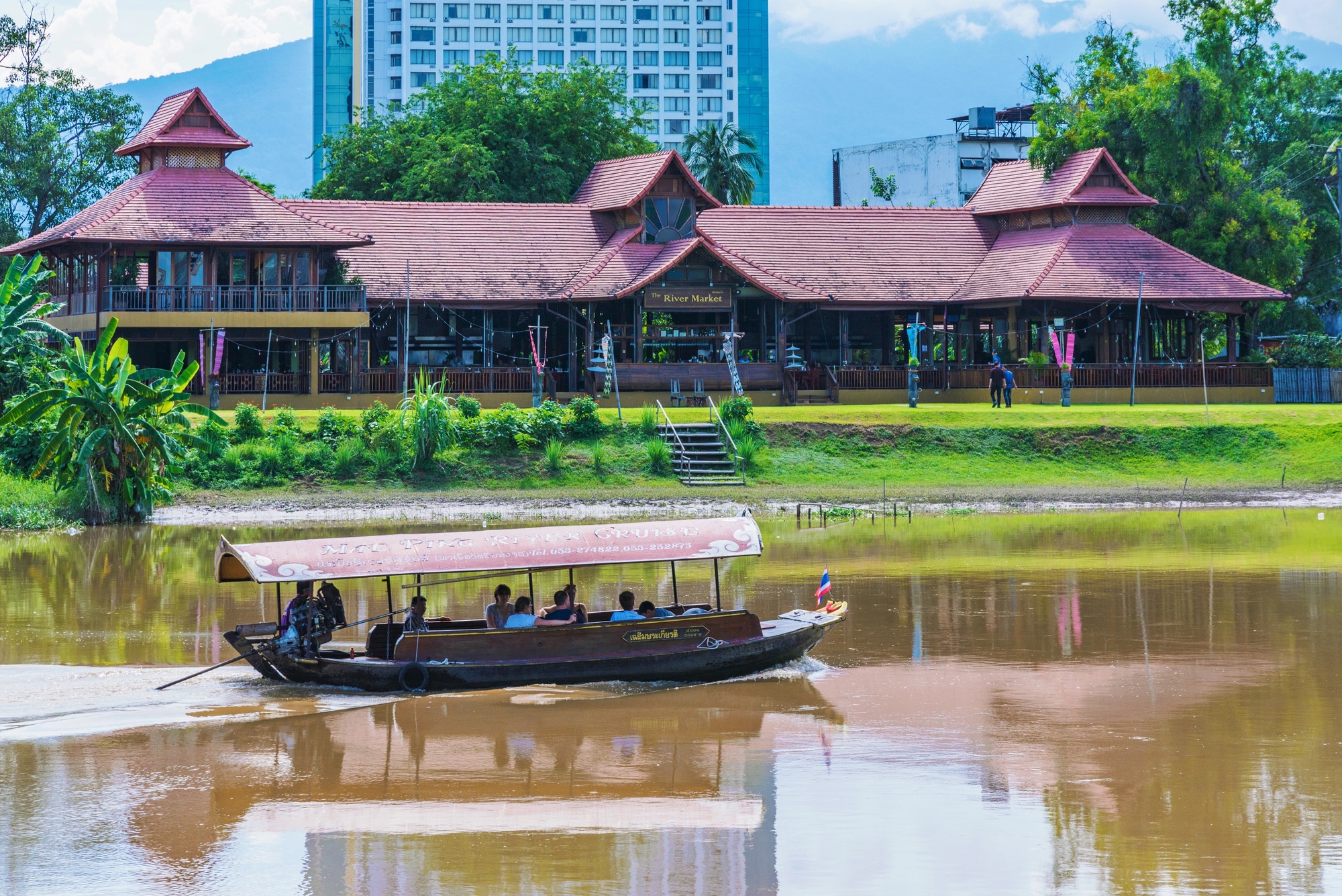 Am Ping-Fluss in Chiang Mai