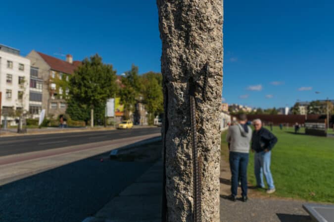 Berliner Mauer Erhaltener Abschnitt der Berliner Mauer