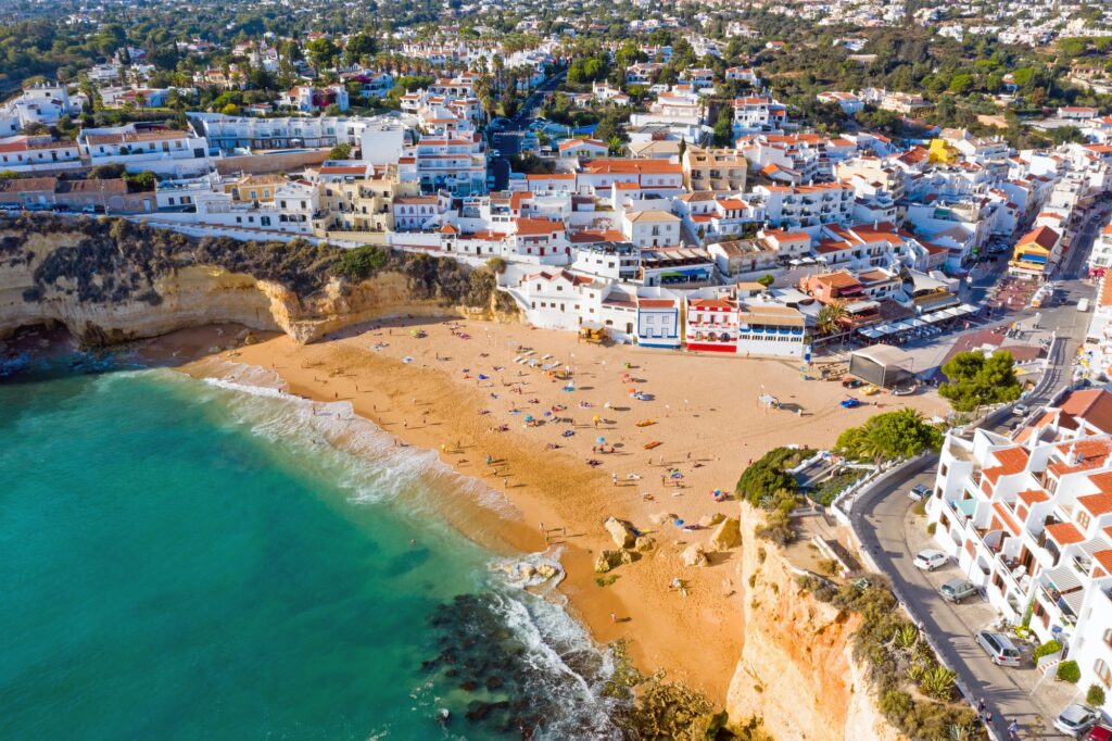 Carvoeiro an der Algarve