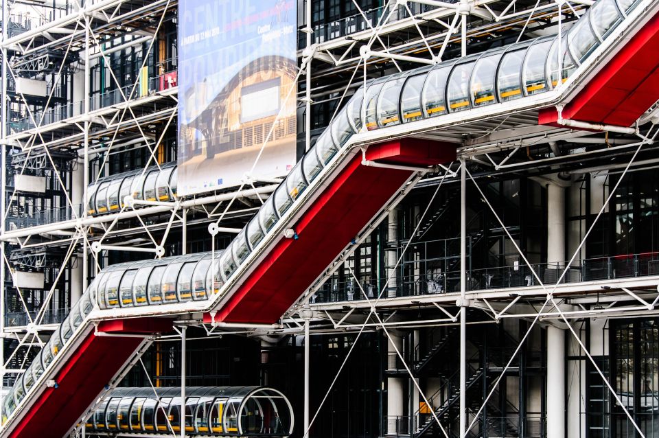 Centre Pompidou Paris Außenansicht des Centre Pompidou in Paris