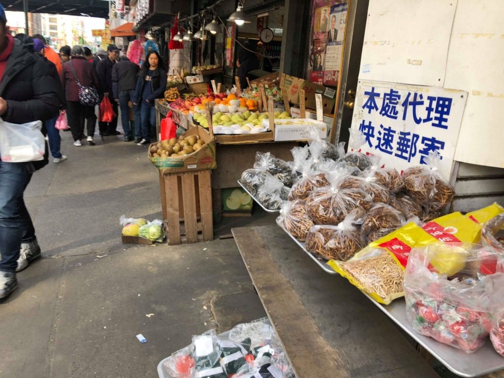 Chinatown in New York Chinatown in New York