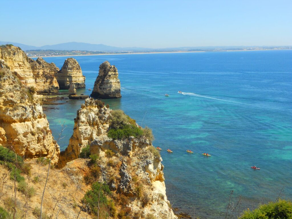 Die Algarve in Portugal