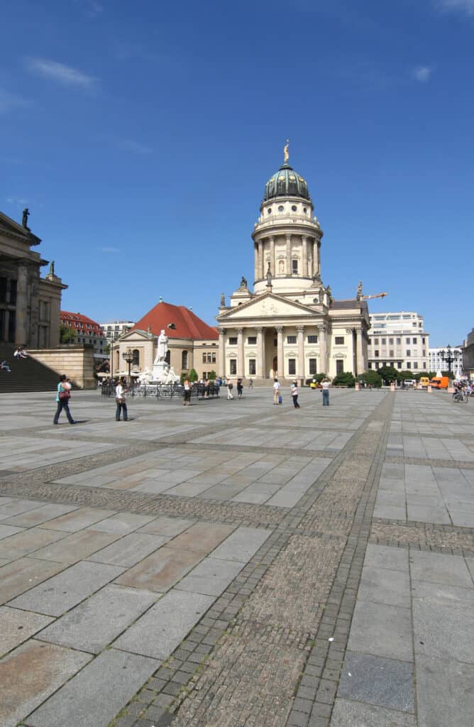 Gendarmenmarkt Berlin Gendarmenmarkt mit Konzerthaus und Domen