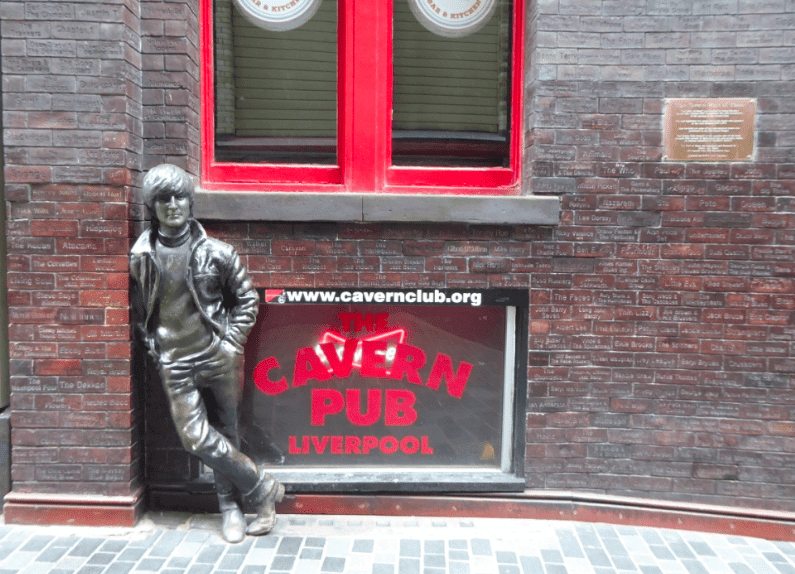 John Lennon in Liverpool