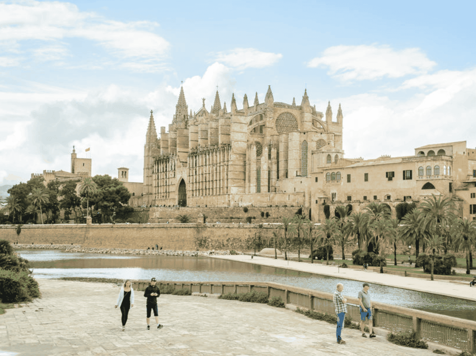 Kathedrale La Seu in Palma de Mallorca