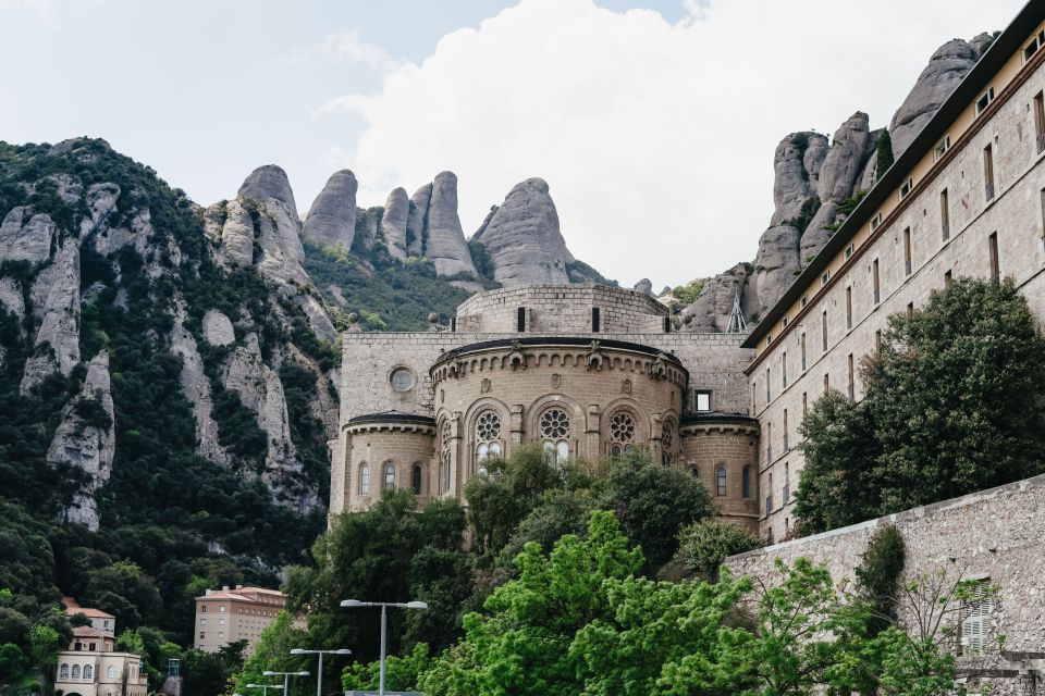 Kloster Montserrat in den Bergen bei Barcelona