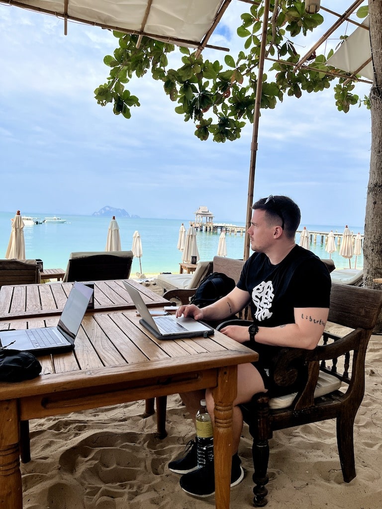 Kristoffer in Thailand
