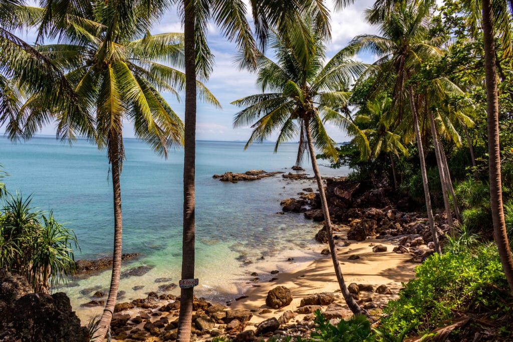 Küstenlandschaft in Krabi