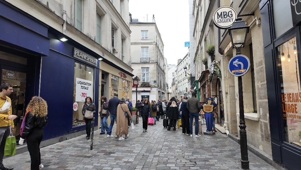 Le Marais in Paris