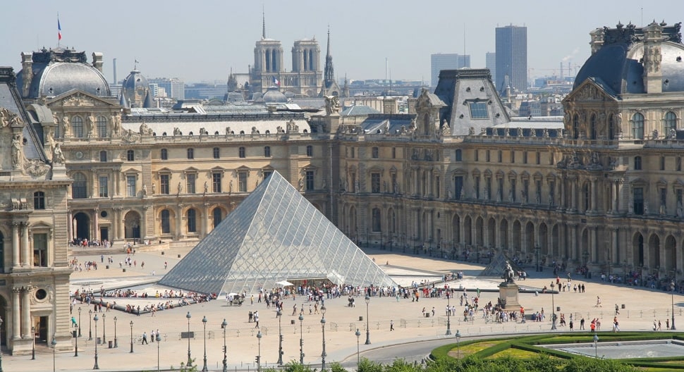Louvre Museum Paris Das Louvre-Museum in Paris