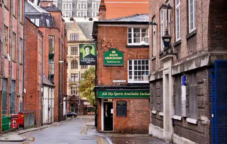 City Centre in Manchester