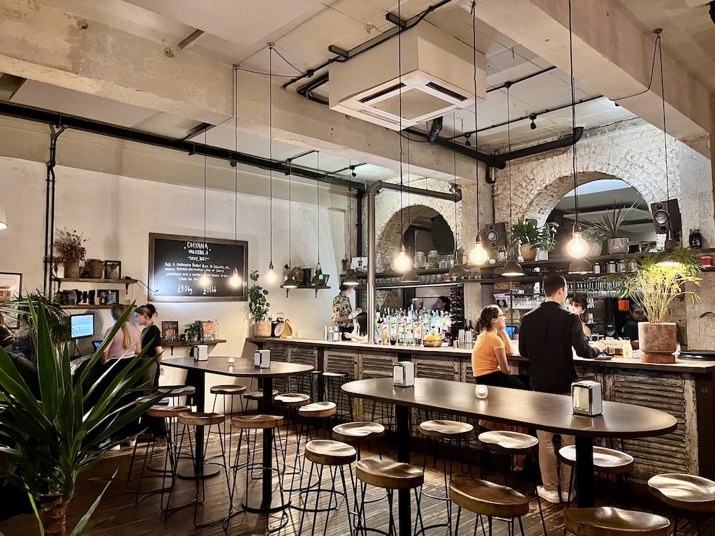 Restaurant som saa in London