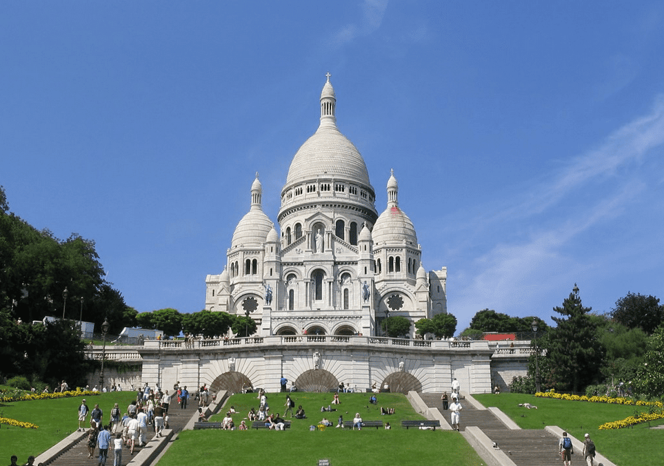 Sacré-Cœur und Montmartre Sacré-Cœur auf dem Montmartre in Paris