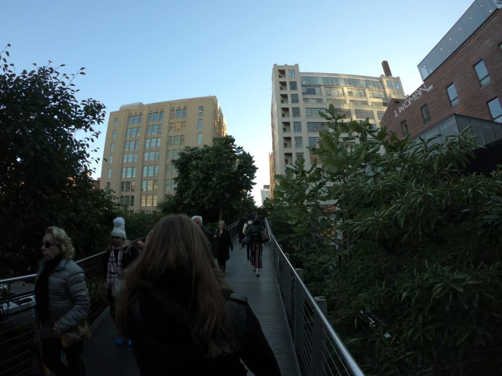 The High Line in New York The High Line in New York