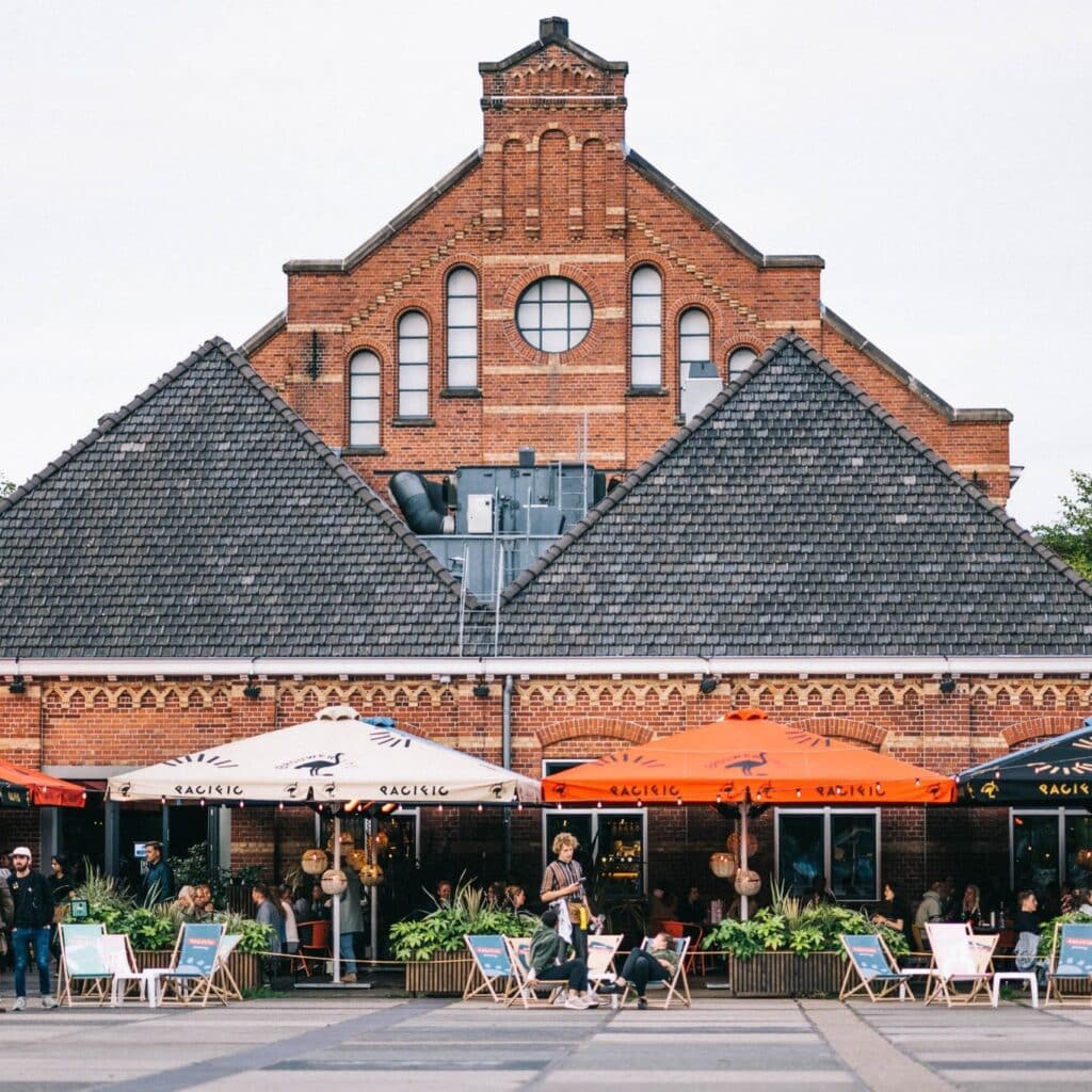 Westergas Amsterdam Historische Gebäude auf dem Westergas-Gelände
