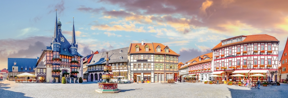 Altstadt von Wernigerode im Harz