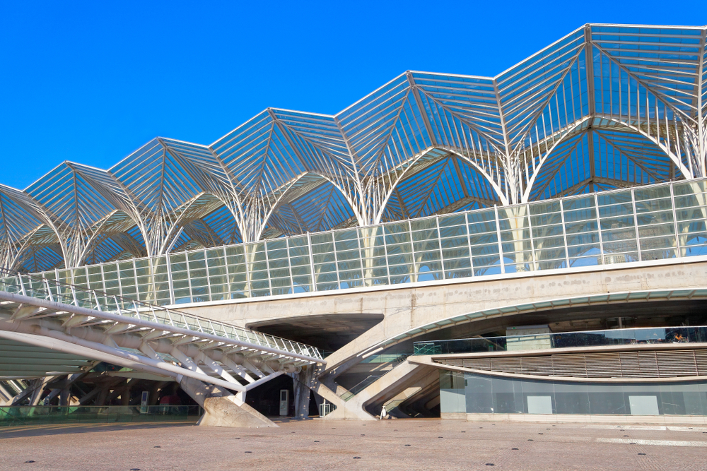 Bahnhof Gare do Oriente in Lissabon