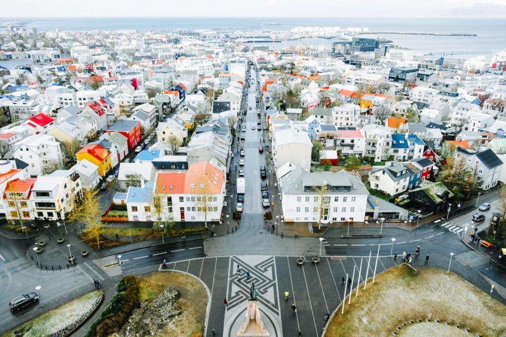 Das Zentrum von Reykjavík (Miðborg)