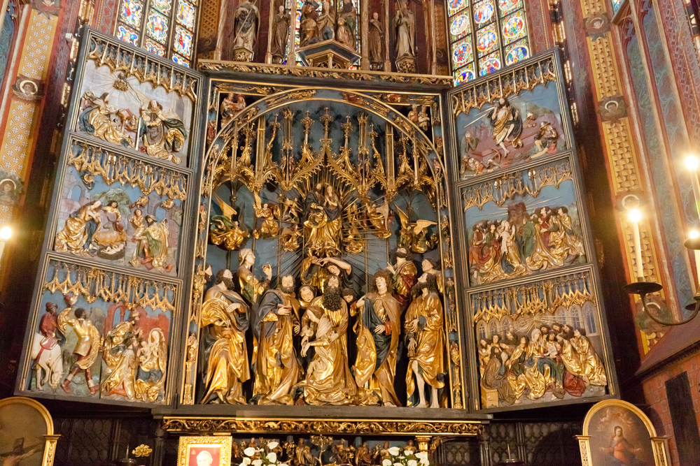 Der Altar von Veit Stoß in der Marienkirche in Krakau