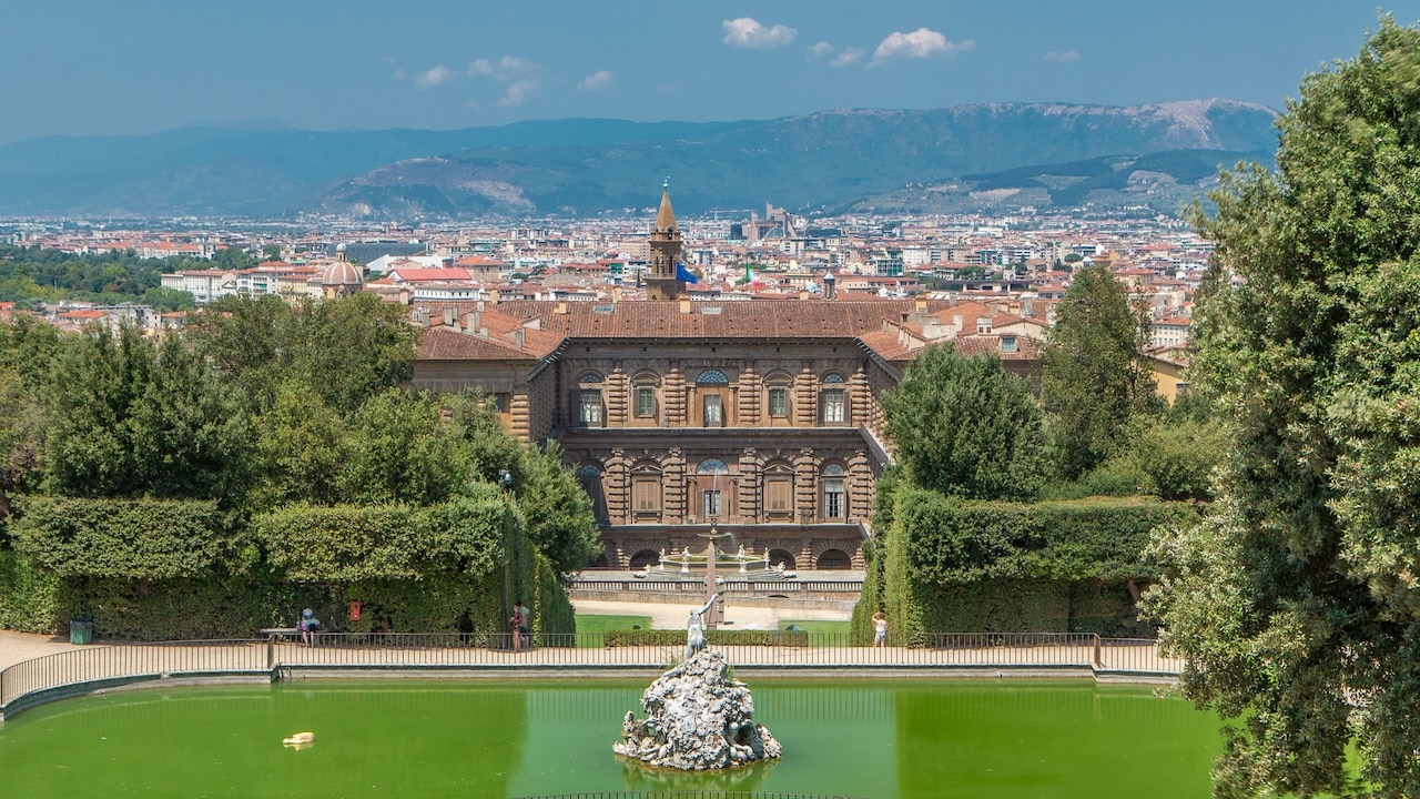 Der Boboli-Garten in Florenz