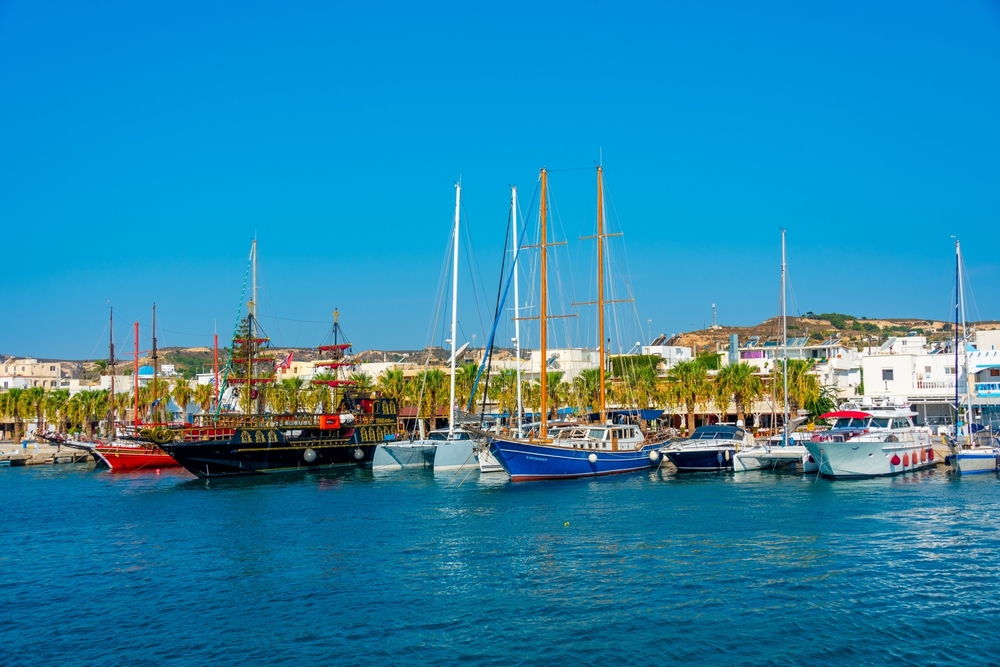 Der Hafen von Kardamena auf Kos