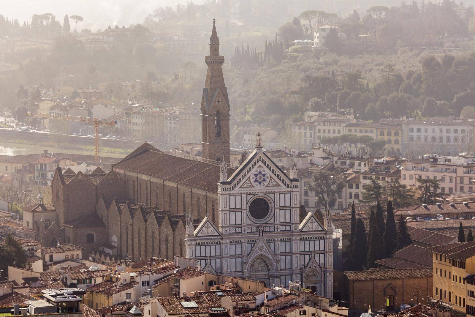Die Kirche Santa Croce in Florenz