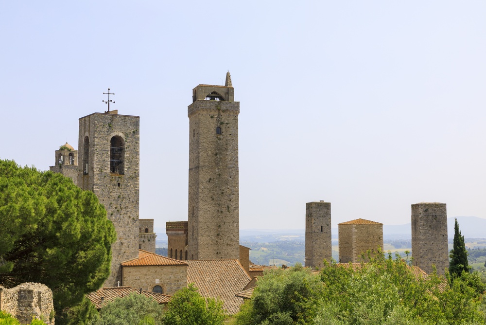 Die mittelalterlichen Türme von San Gimignano