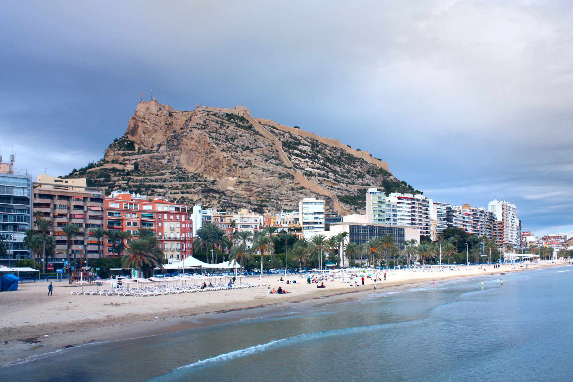 Strand in Alicante