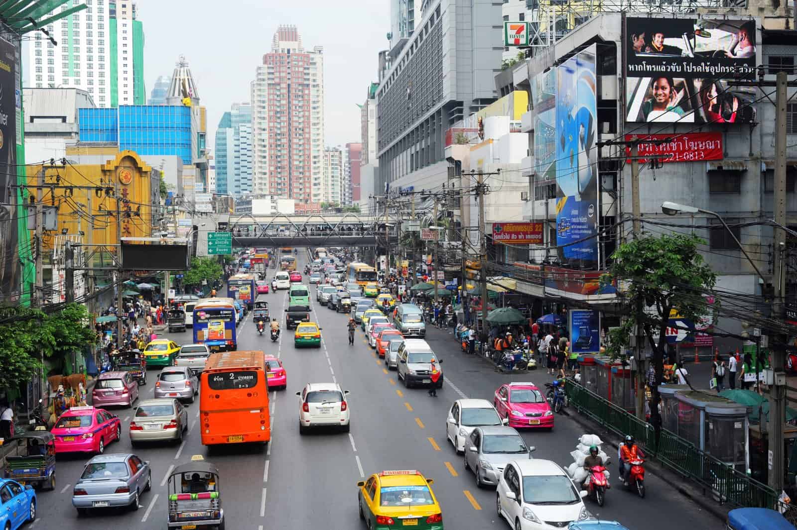 Flughafen Bangkok ins Zentrum
