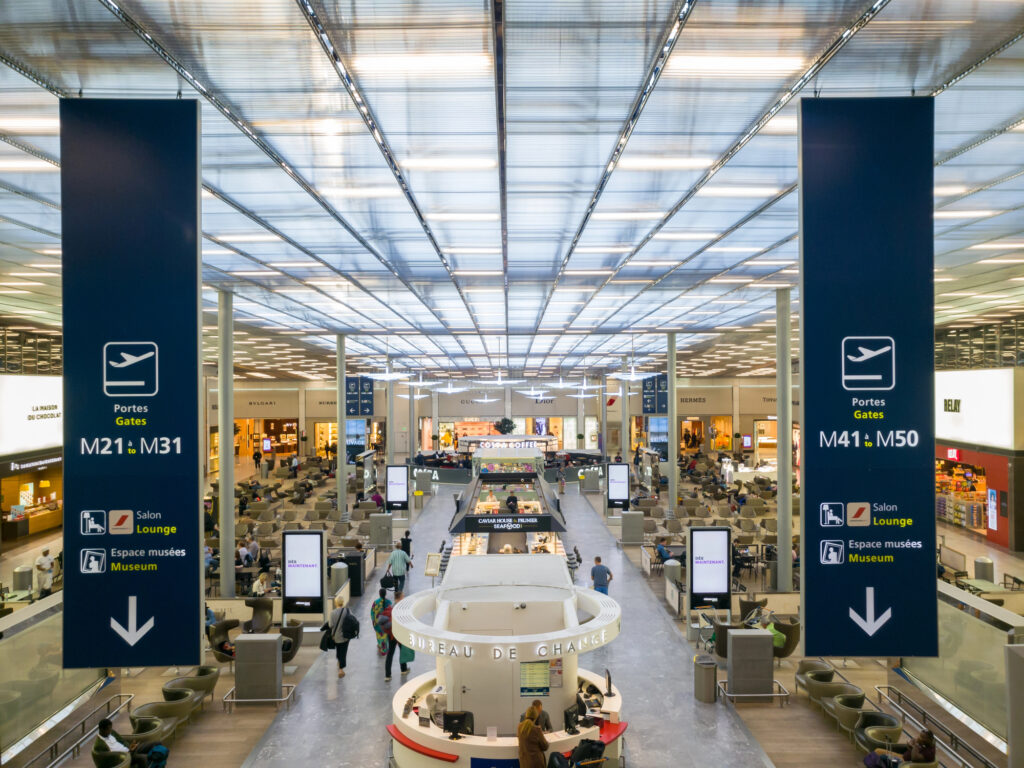 Flughafen Charles de Gaulle in Paris