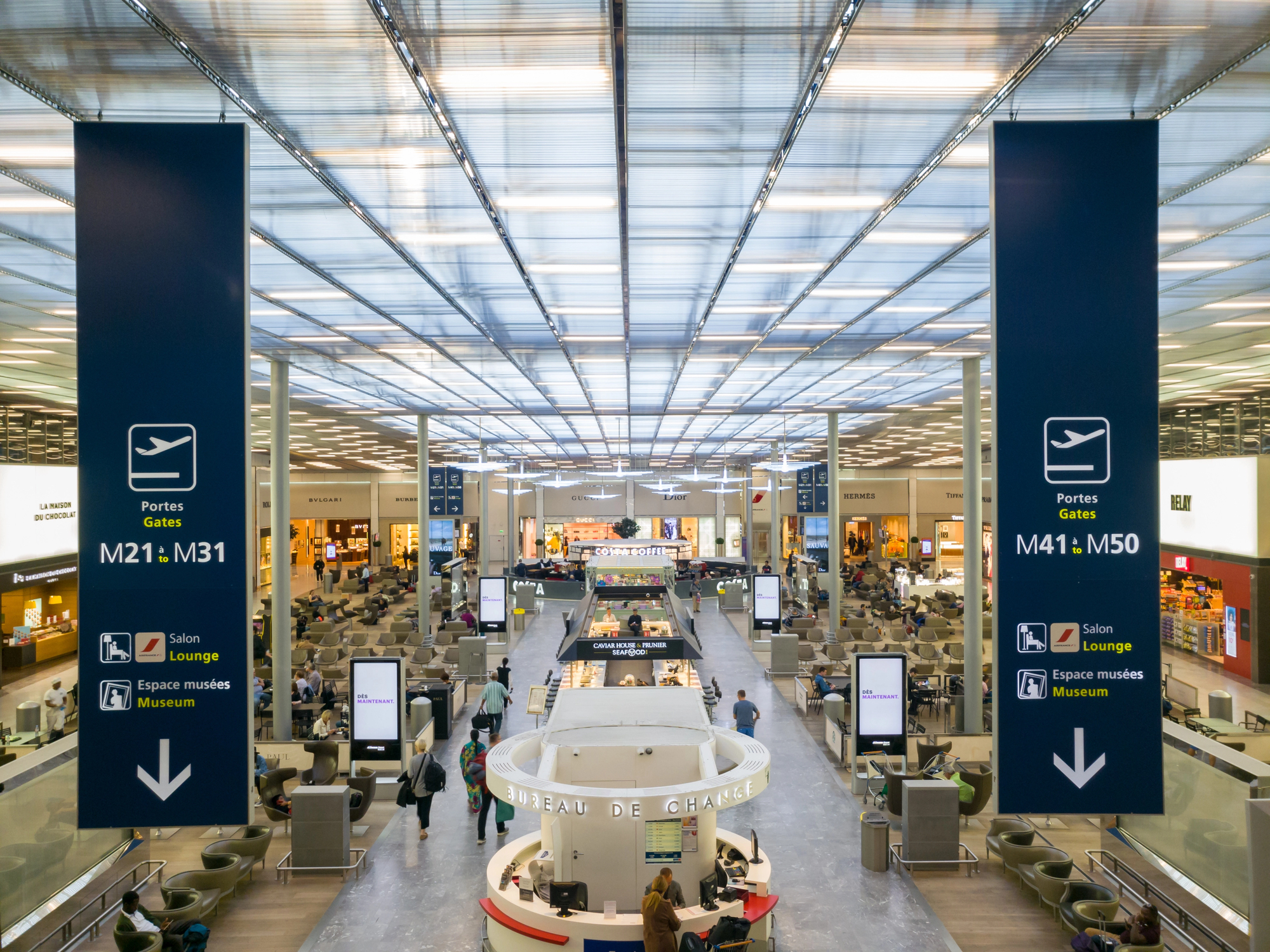 Flughafen Charles de Gaulle in Paris