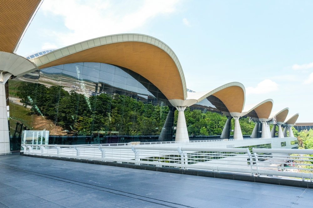 Terminal 1 des Flughafens Kuala Lumpur (KLIA)