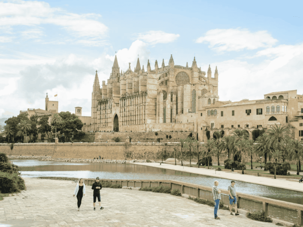 Die Kathedrale von Palma (La Seu) auf Mallorca
